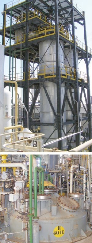 Schwelm/Tycon, Complete Polymerization and Spray Drying Lines, 18,000 Ton/Year, 25,000 Liter Glass-Lined Polymerizers