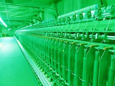HDB, Galaxy, 2005, Woollen Carding and Spinning Line, 3000mm, 160 Good Ends, 160 Spindles