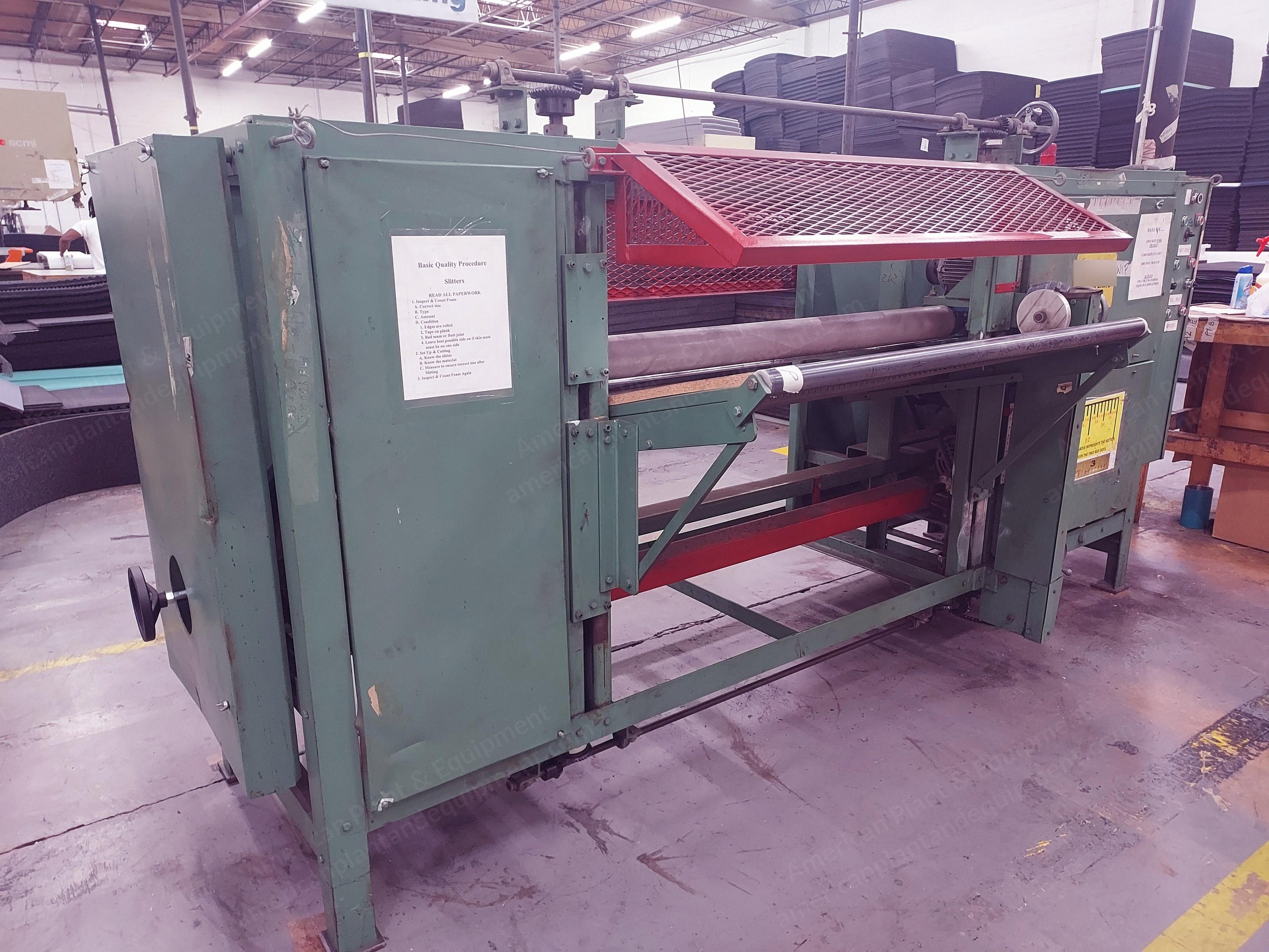Pontotoc, Foam Skiver, 50 inch Working Width, 3/60/208V