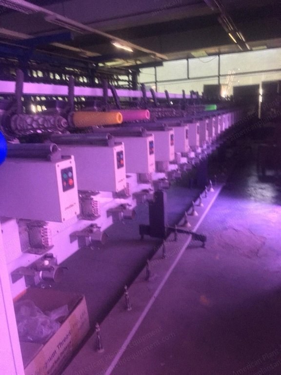 SSM Precision Winder, 48 Spindles, 2003, 230mm Traverse, 3° 57 Conicity