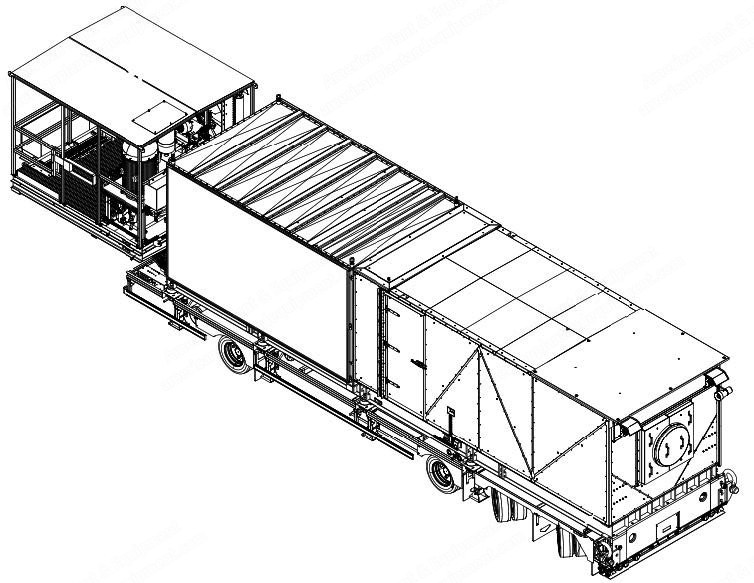 GE, TM-2500 G7, 2014, Gas Turbine Generator, Dual Fuel, Mobile
