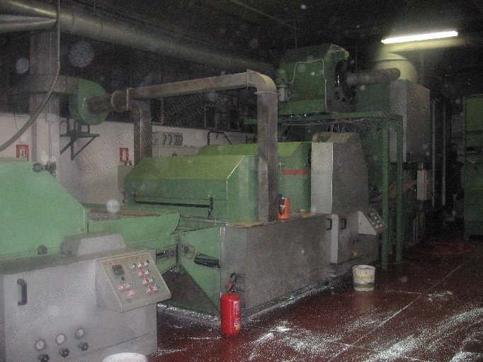 Dell'Orco & Villani, Tearing Machine, 1500mm, 5 Drums, with Puggelli Cutter & 50 Ton Baling Press