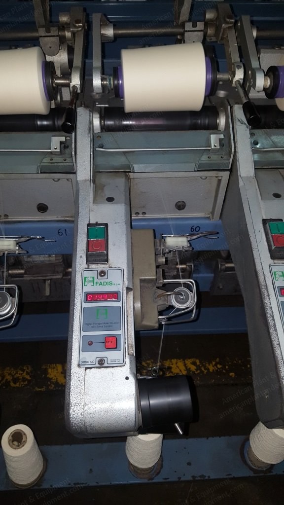 Fadis, Velox and Tuan, 1996/1999, Soft Winding Machines, 32 and 64 Spindles