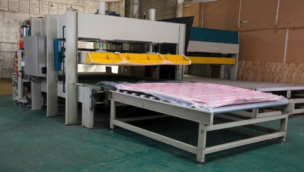 NovaStar, MP192, Automatic Mattress Compression Machine, 2100x2300mm Pressure Plate, 50T Working Pressure