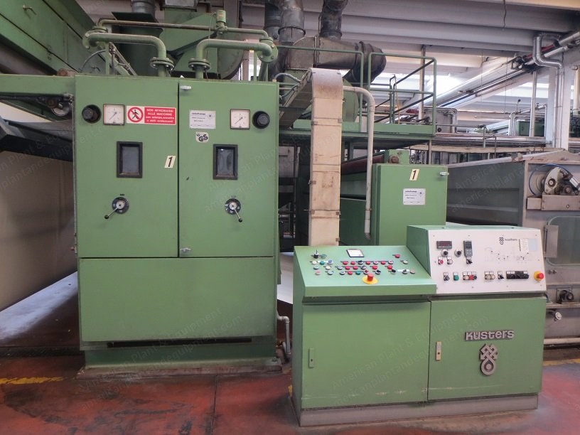 Osthoff, VP 87/2, 1992, Singeing Machine, 3400mm Width, 3200mm Fabric Width, 2x Double Jet Burners
