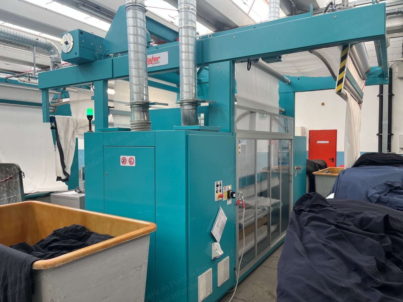 Lafer, CMI100, 2017, Shearing Machine, Working Width 1800mm, One Knife, Brushing Device