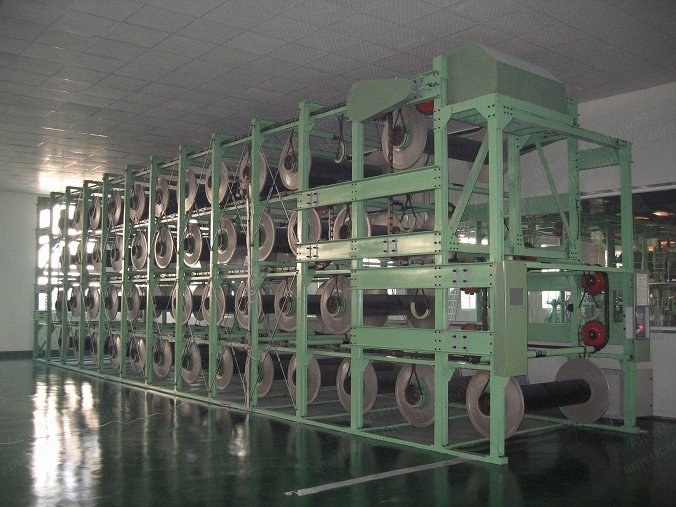 NovaStar, Storage System for Warp Beams, Capacity 100 Beams, 1100mm Flange Diameter, 4 Layers