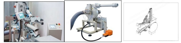 Brighi, Cushion Filling and Sewing Machine, Adjustable Speed up to 4000 rpm, Electronic Balance Table, Overlock Sewing Head