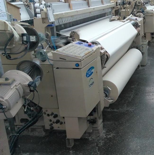 Tsudakoma, Zax E, 2002, Airjet Loom, 2100mm Working Width, Staubli Cam Motion, 2 Colors