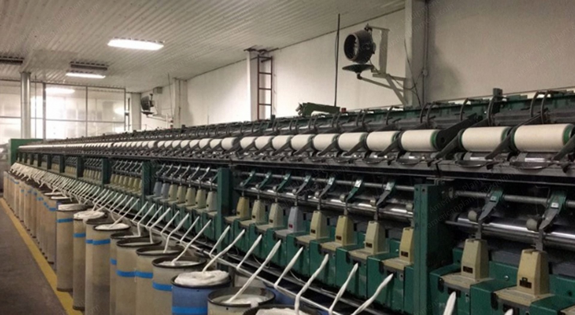 Elitex, BD D and BD SD, 1994, Open End Spinning Machines, 192 Rotors, 43mm Rotor Diameter
