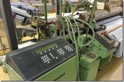 Dornier, HTV8/SD Panel 1, 1990-1992, 2100mm Width, 8 Colors, Rapier Weaving Looms