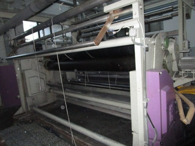 Bruckner Stenter, 2400mm, 1988, 9 Chambers, Gas, with Padder
