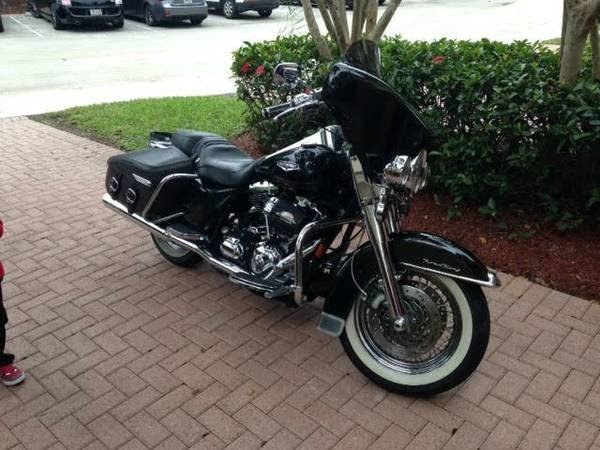 Harley Davidson, Road King Classic, 9030 Miles, Screamin' Eagle, Custom Batwing Fairing