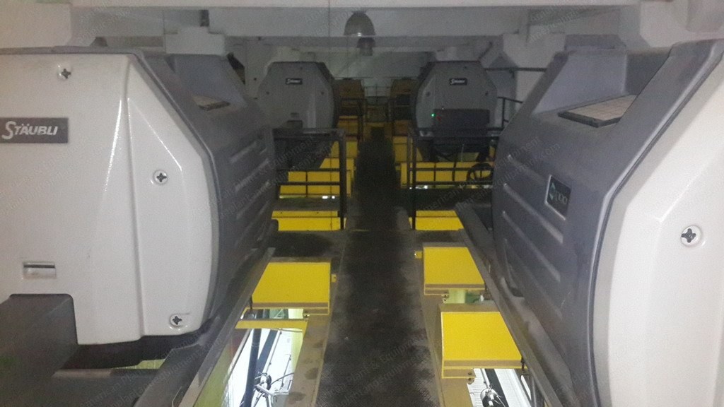 Vamatex, Silver, 2005 to 2011, Jacquard Weaving Looms, 3400mm and 3600mm Working Width, Staubli Jacquard