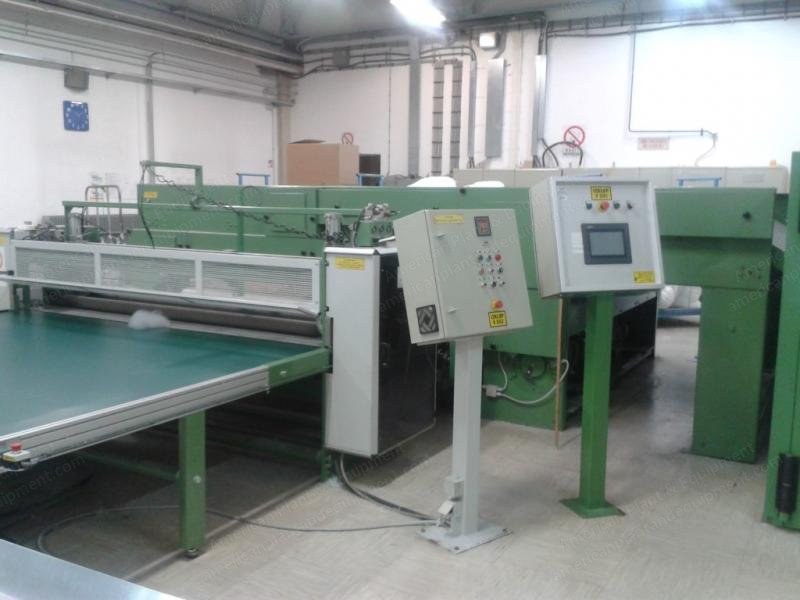 Masias, Antonio Guasch, Nonwoven Line with Fiber Opener, Feeding Unit, Card, Cross Lapper, and Cutter, 1988 to 2000