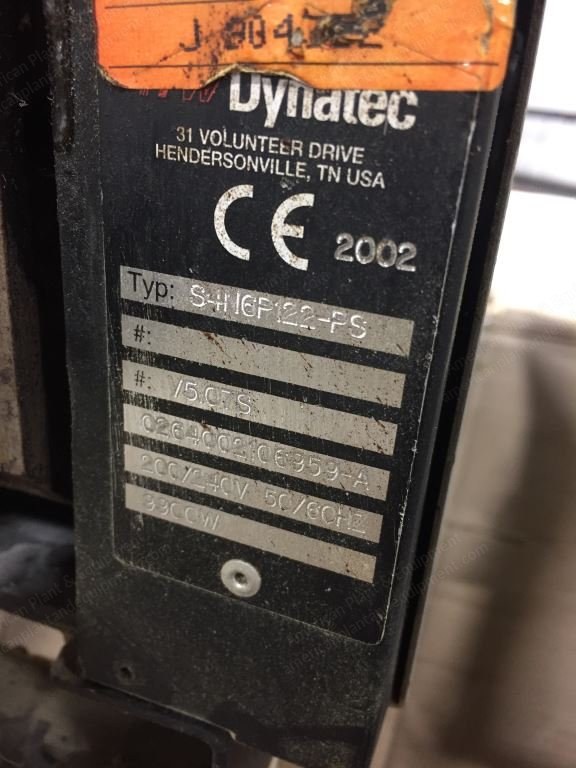 Dynatec Laminating Machine, 45x162 Inches, 2 Spray Guns, 9900 Watts