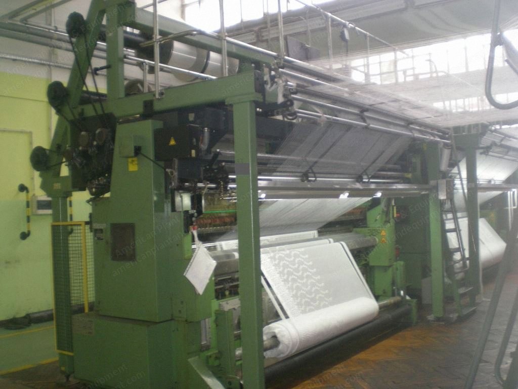 Karl Mayer, RJSC4F-NE, 1997, 3300mm Width, Jacquard, E14 Gauge, with Creel