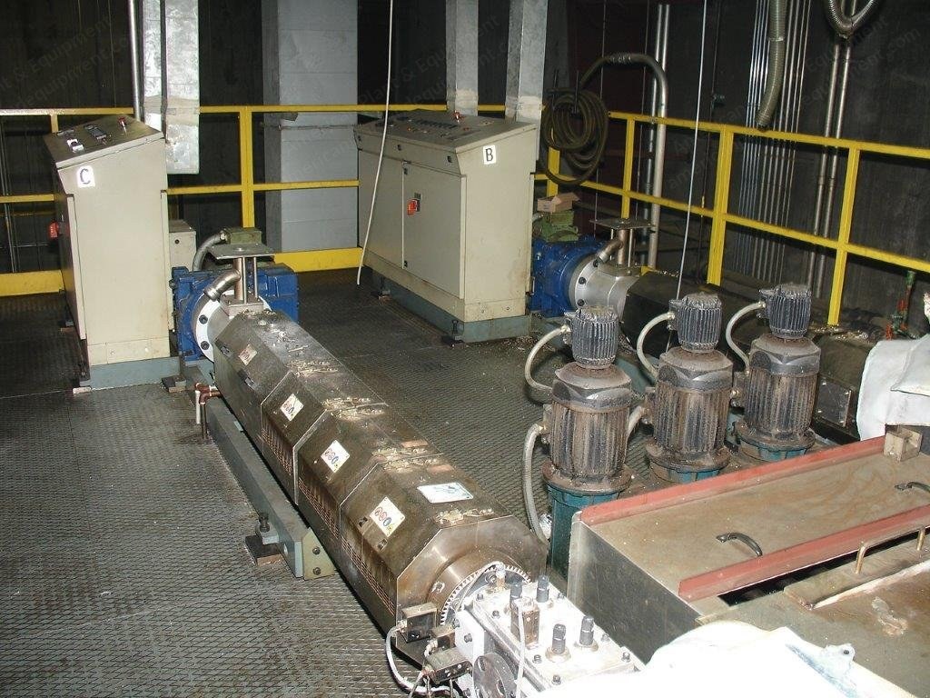 Filteco, 75mm, 2000, 30/1 L/D, 50 HP, Nylon Extruder