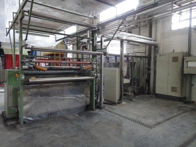 Kusters, 222-11-1800, 2003, Cold Padbatch Dyeing Line, 1800mm Working Width, Automatic Dosing, 380V 50Hz