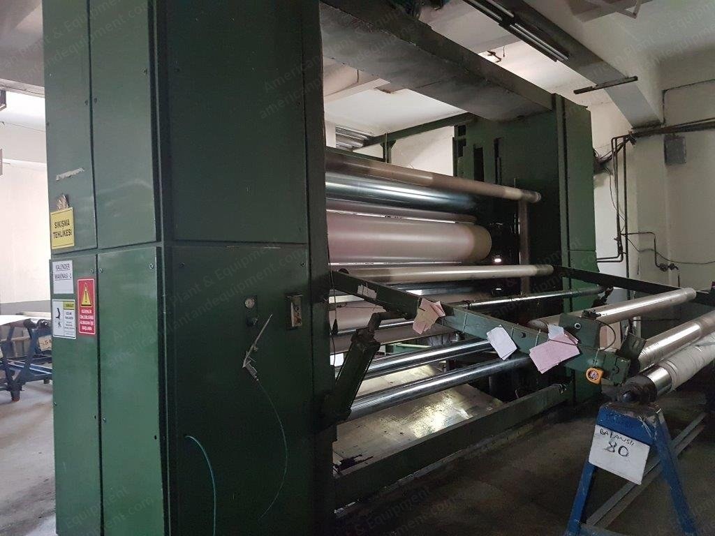 Kleinewefers, 1983, Calender, 3200mm Working Width, 5 Rolls