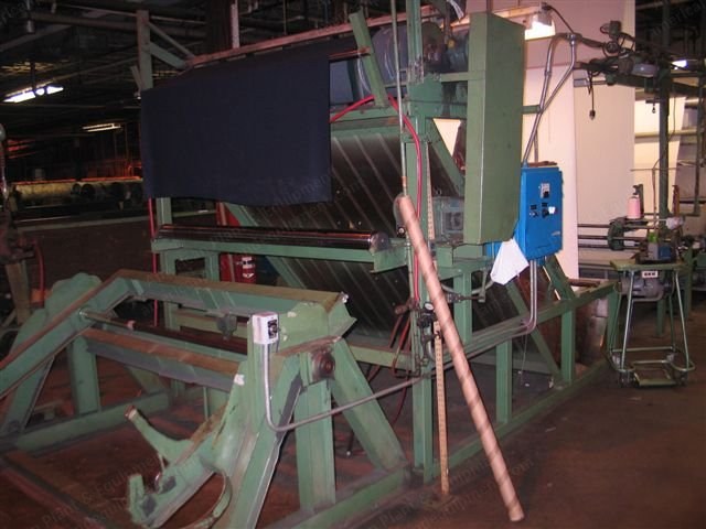 Morrison Sanforizer, 1988, 76 inch Scray, 84 inch Rubber Belt Cylinder, Double Drum Palmer Section