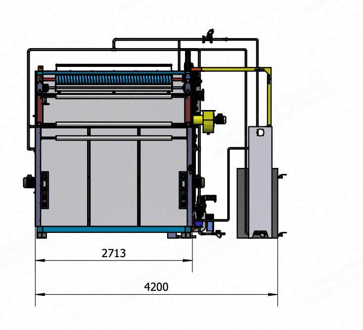 NovaStar, DG578, New Steamer, Effective Width 1800mm, Roll Surface 2000mm, Capacity 45m