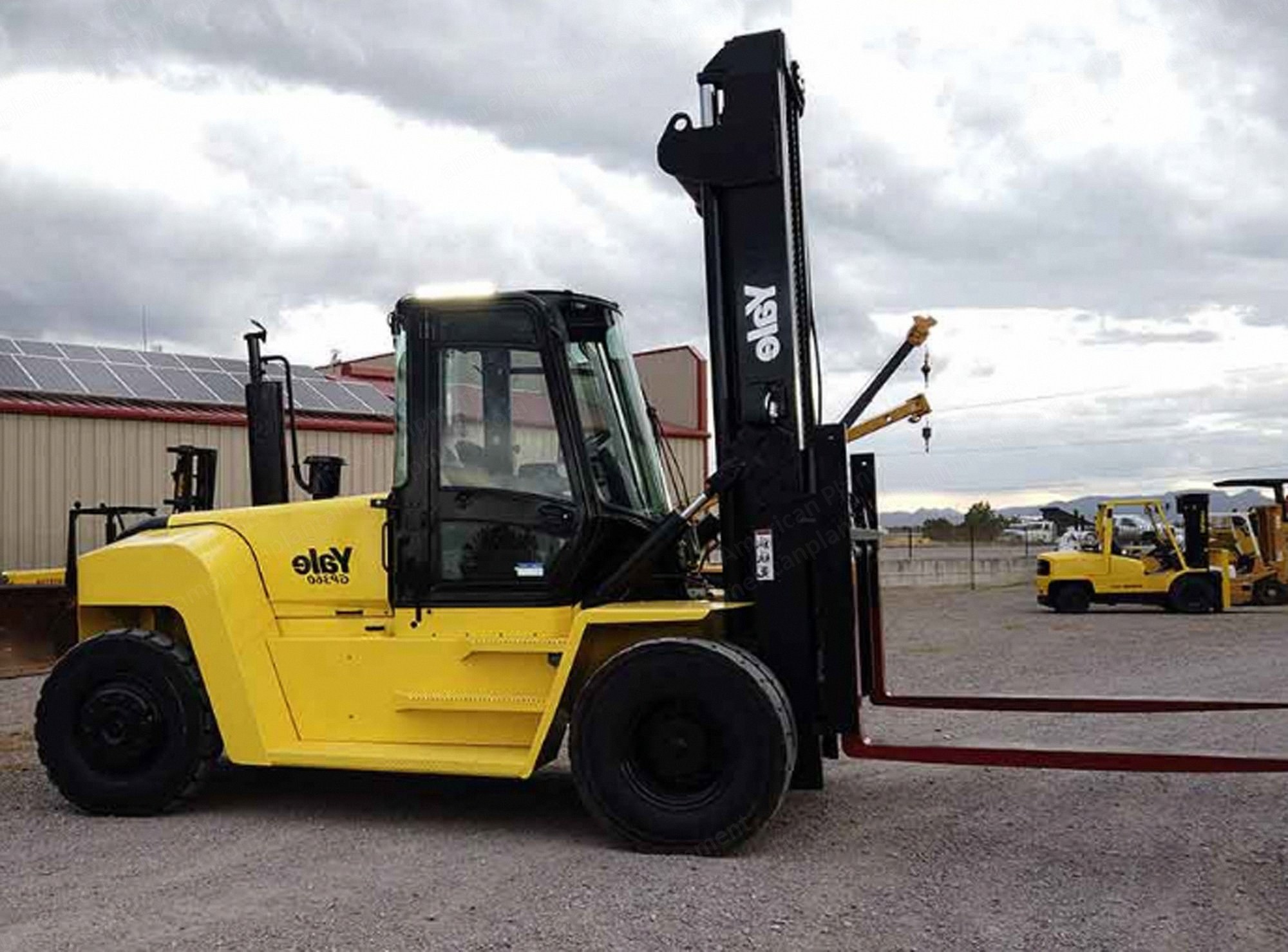 Yale, GDP360EC, 2011, 36000 lbs Capacity, Cummins Diesel Engine, 212 inch Max Lift