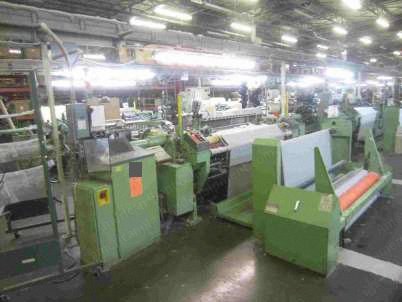 Dornier, HTVS4/S, 1998, Weaving Machines, Staubli 2677 Dobby, Alexco Unwind and Rewind Stands