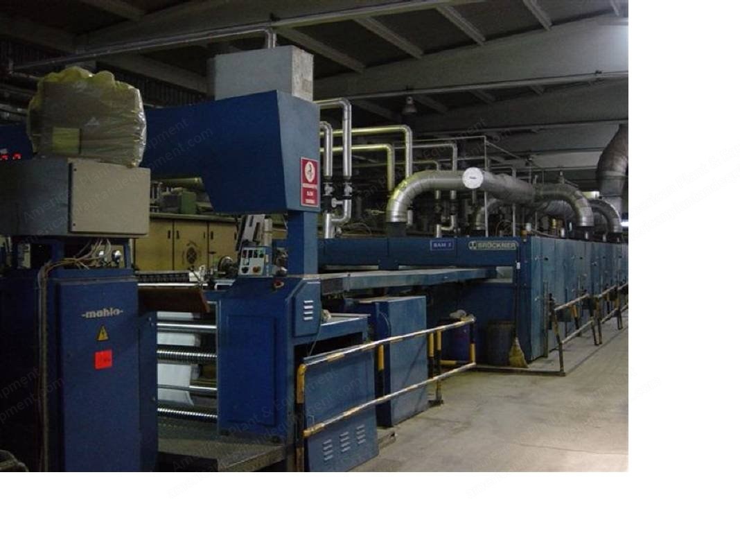 Bruckner Tenter, 2400mm, 2001, 7 Chambers, Pin/Clip Chain