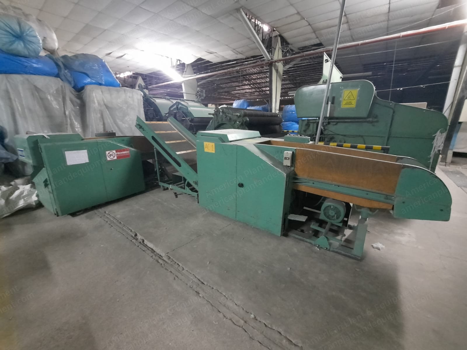 Grassi Snc Prato, Type 3NC, Guillotine Cutter, 600mm Working Width, 200 cuts/min