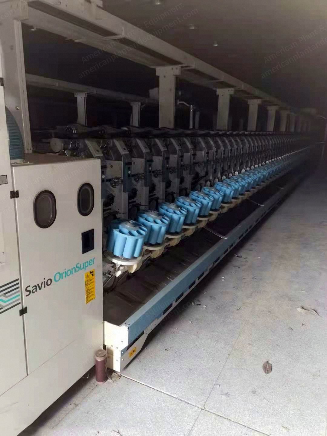 Savio, Orion Super, 2013, Auto Winder, 66 Spindles, Loepfe Zenit Cleaner, DZ3 Splicer