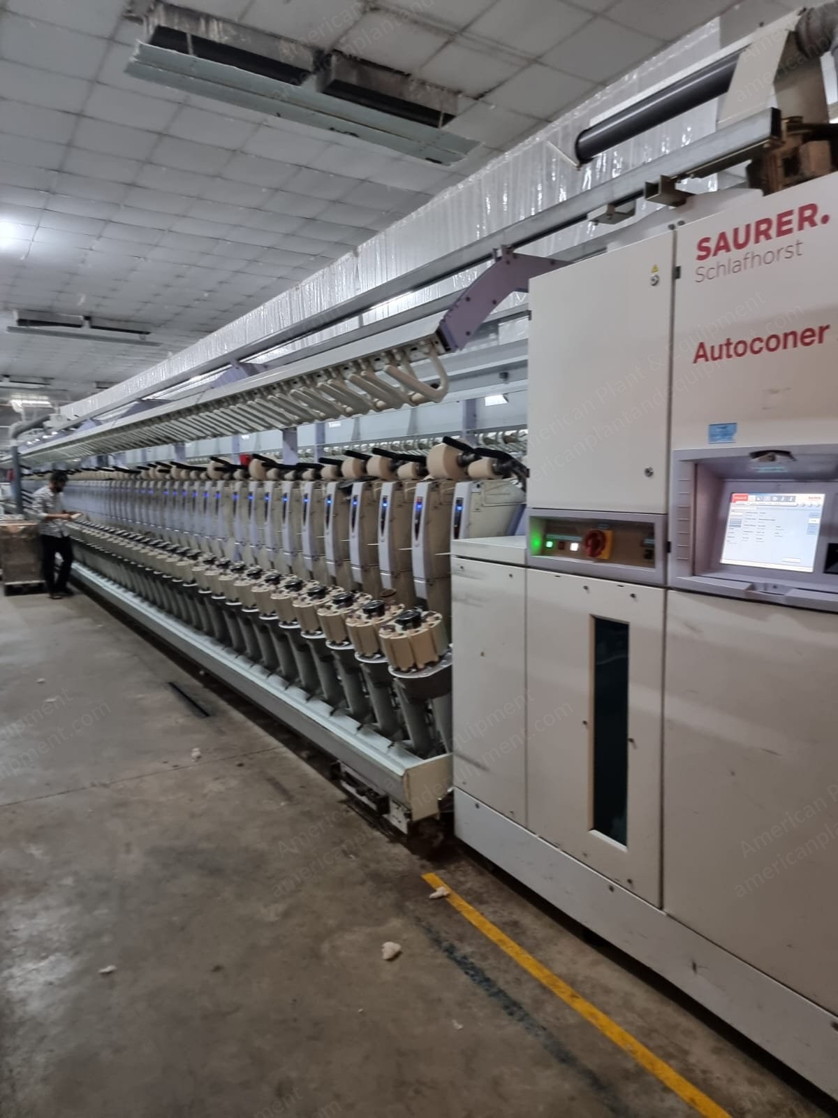 Saurer Schlafhorst, X5, 2014, 72 Drums, Winding Machine