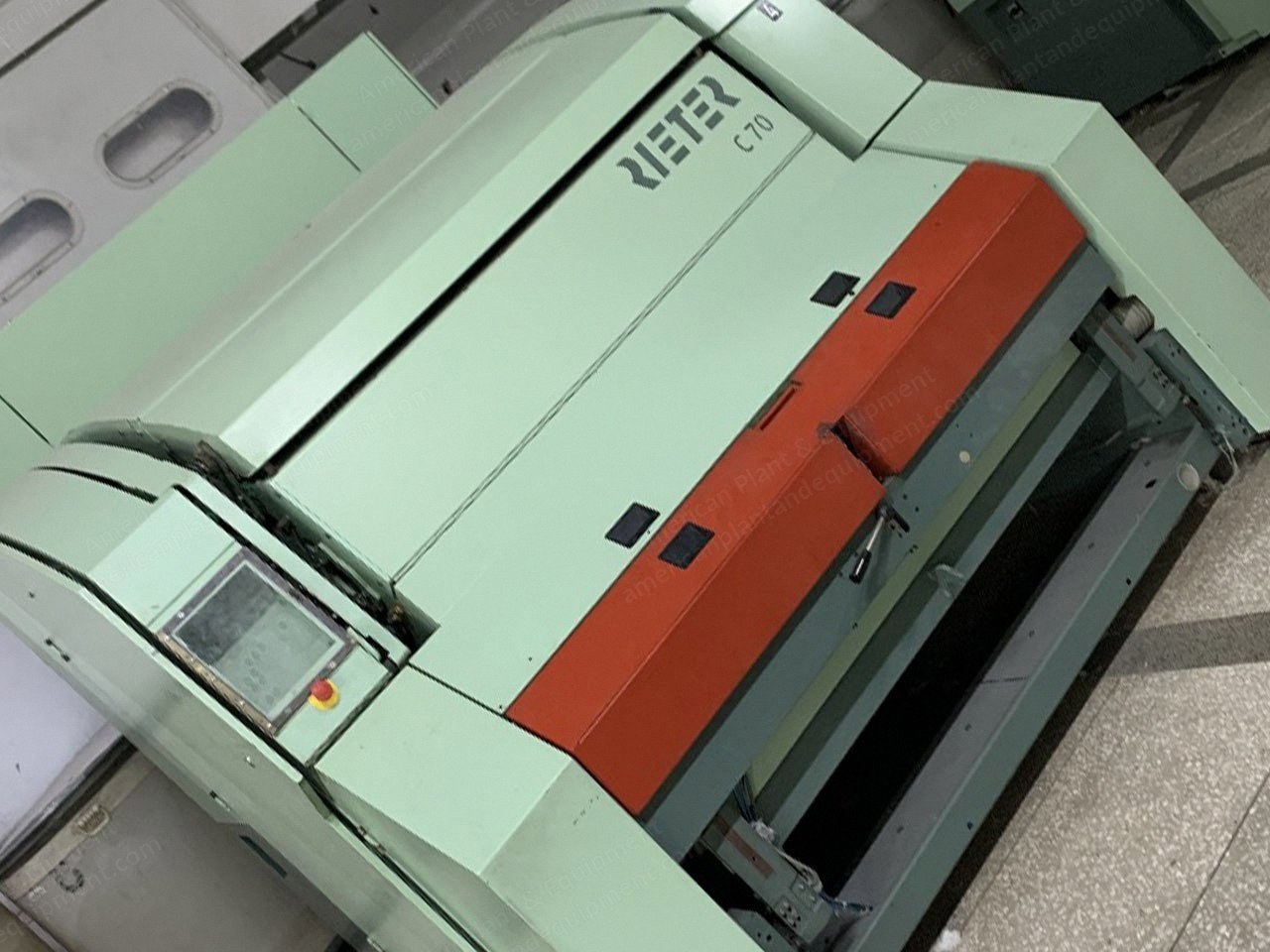 Rieter, C70, Carding Machine, Can Size 1000mm, Chute Feeding, Integrated Grinding System