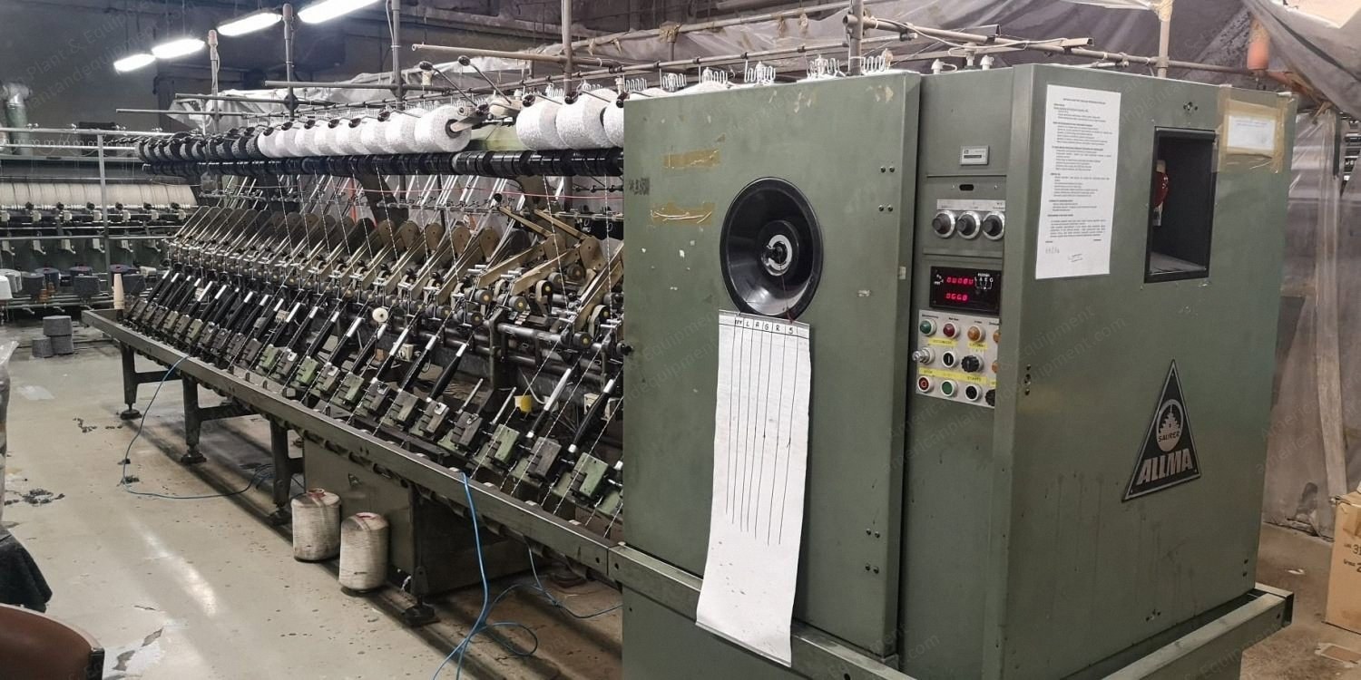 Allma Saurer, ESP, 1981, Spinning and Twisting Machine, 20 Spindles