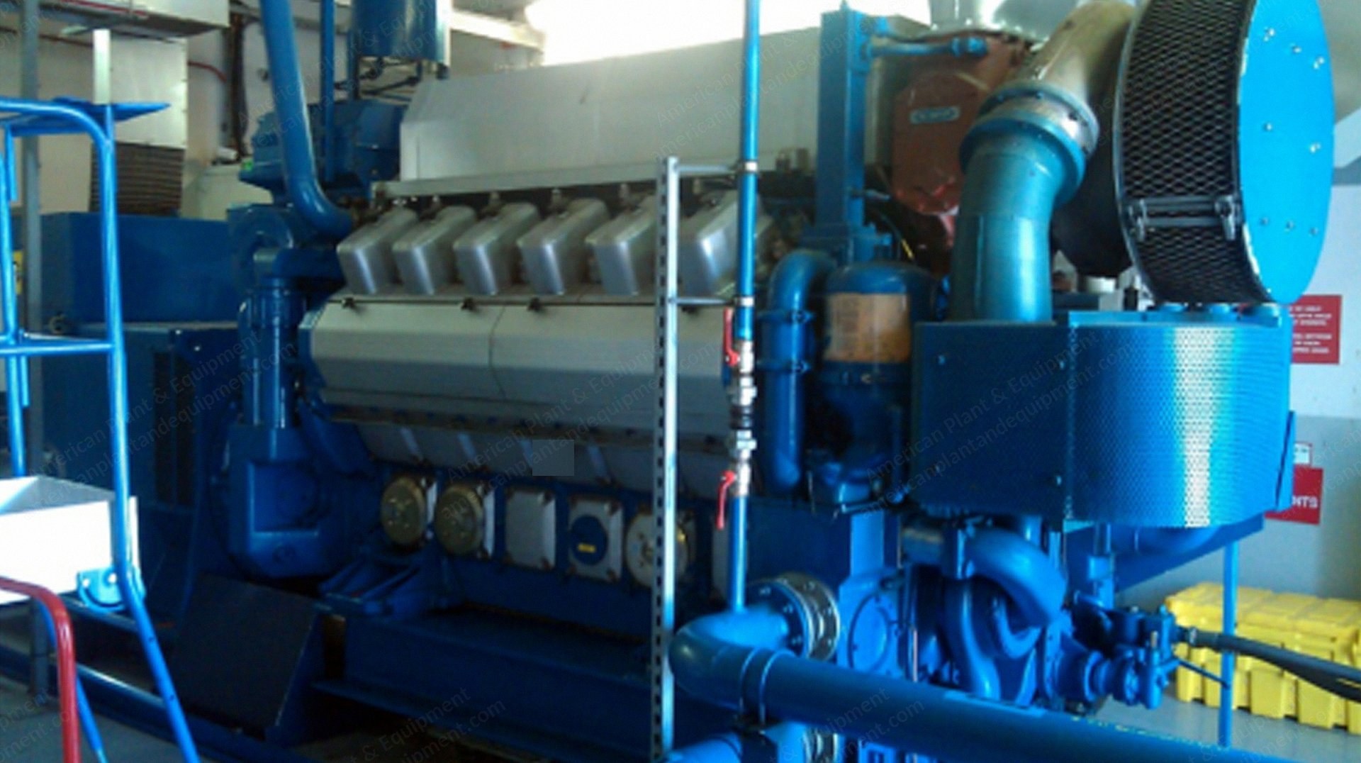 Wartsila, 12V2000, 1996, 2800 kVA, 400/415V, 1500 RPM, ABB Alternator