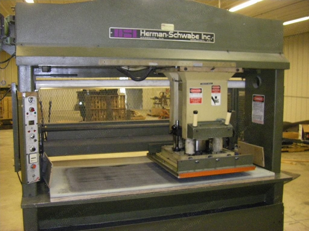 Schoen, Traveling Head Die Cutter, 20 ton & 25 ton, Dual Unit Set