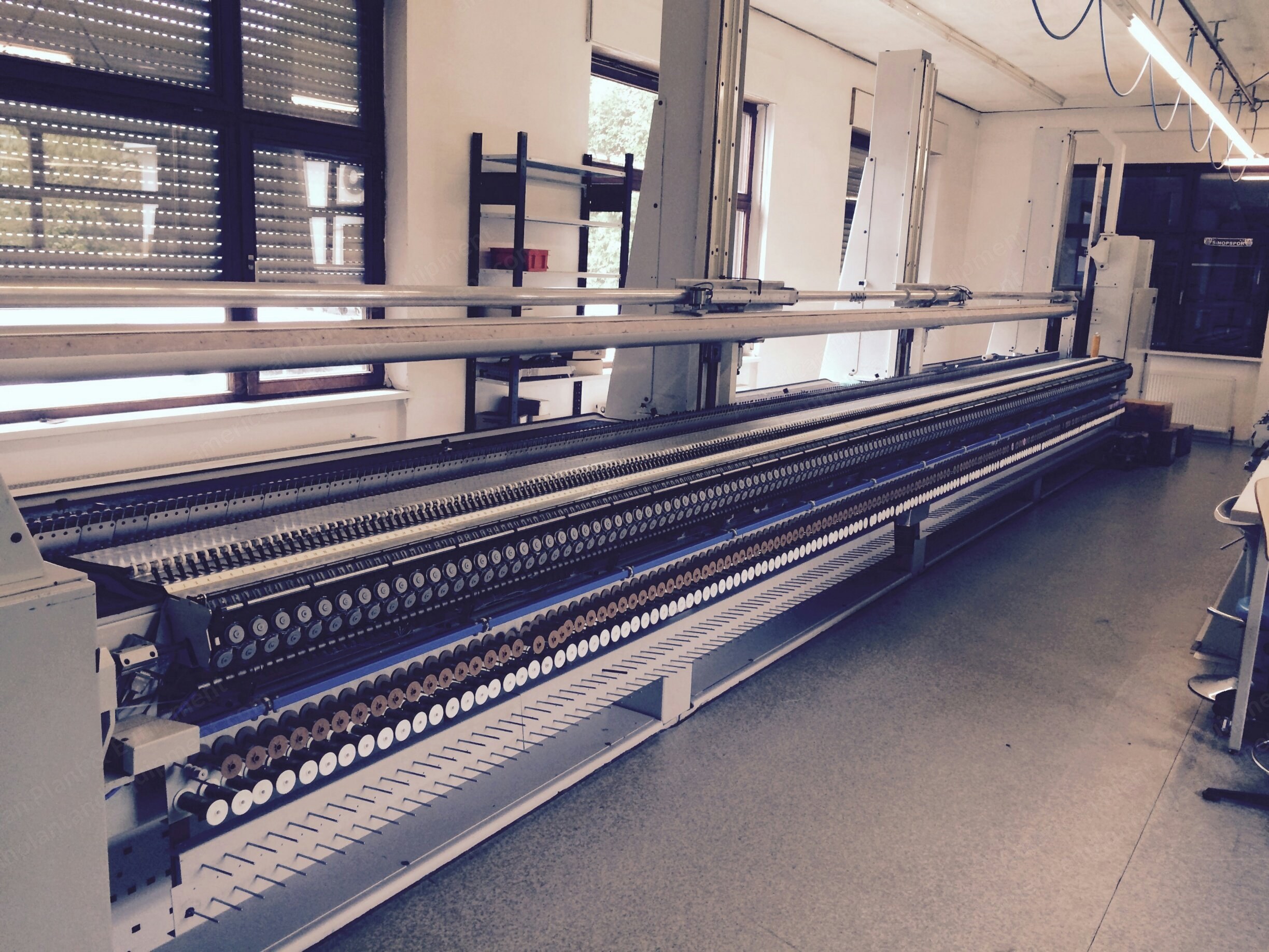 Lasser, MD2 ATC Cut, 2001, Schiffli Embroidery Machine, 10 Yards, 1650mm Frame Height, 500 SPM