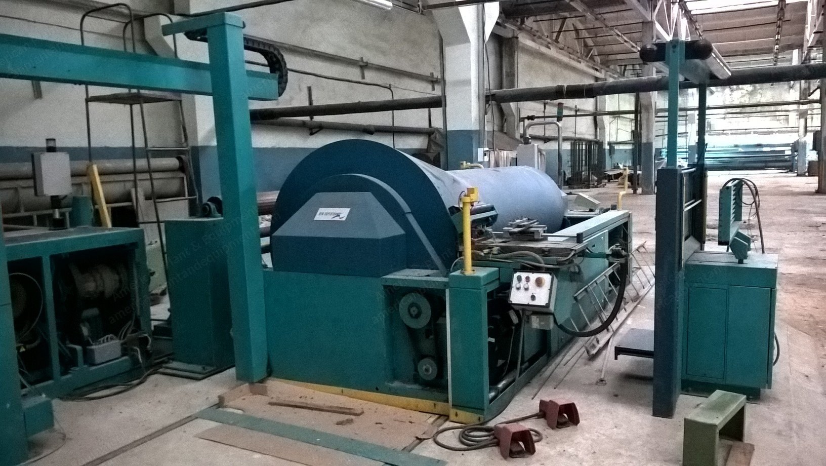 Benninger Sectional Warping Machine, 2007, 2500mm Width, 1000mm Max Flange Diameter