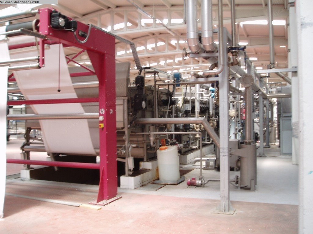 Kusters Open Width Washing Range, 2400mm Working Width, 2006, 40 m/min, 380V