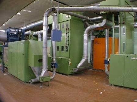 Marzoli, B142, 1998, 1200mm Working Width, 4 Cells, 800 kg/h Capacity