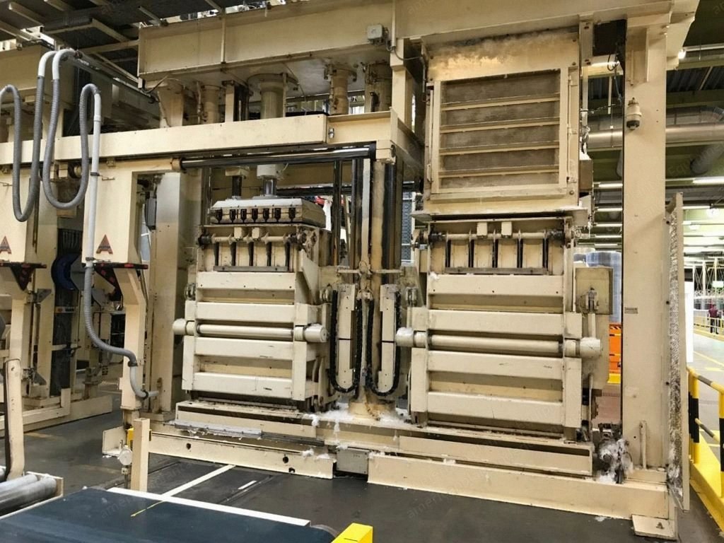 Autefa, Liftbox 700, 1988, 70 Tons Pressing Force, 1100x600mm Press Area, Automatic Bale Strapping