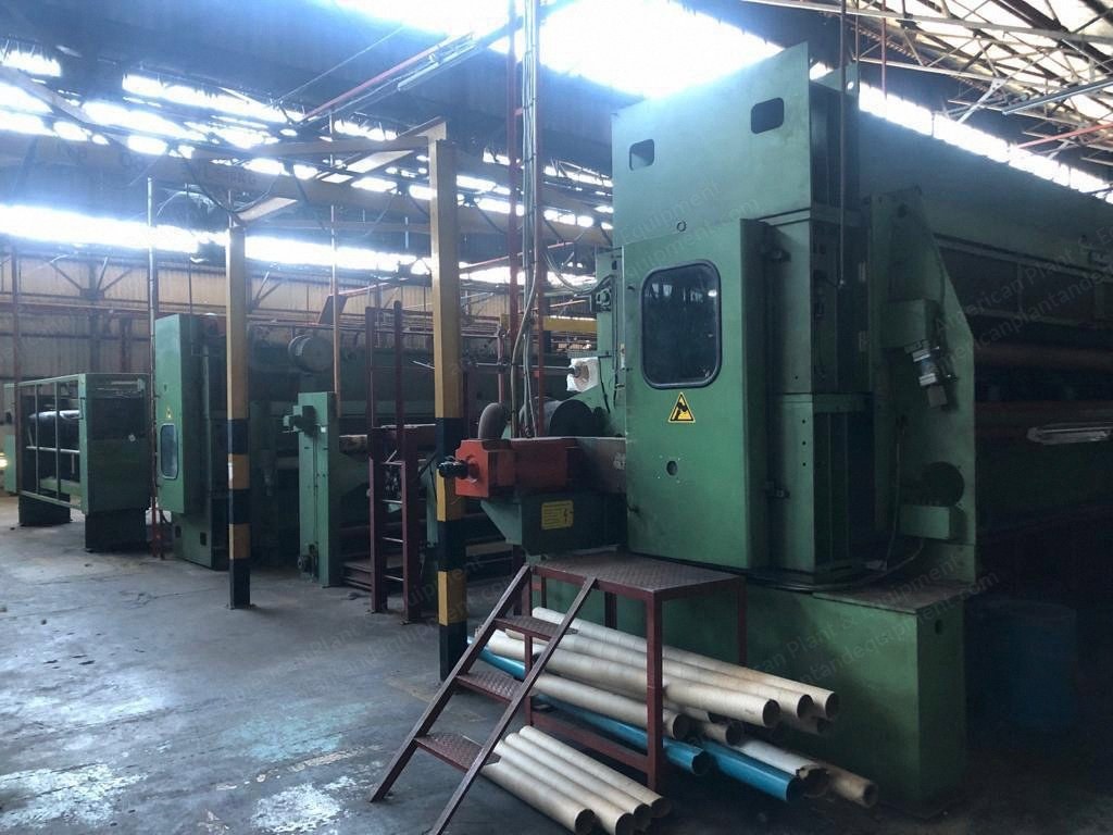 Needling Line, 5000mm Working Width, 260 kg/hr Capacity