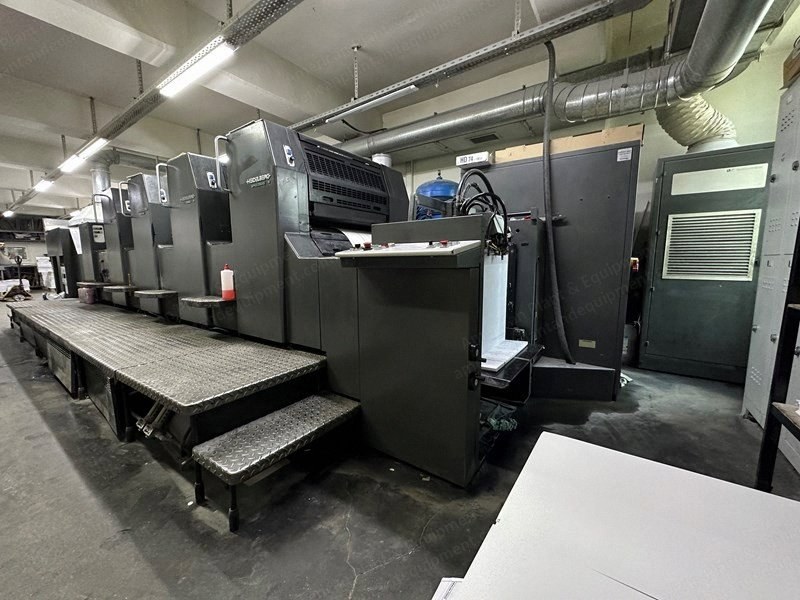 Heidelberg, Speedmaster SM 74-4H+L, 1996, 520x740mm, 4 Colors, High Pile Delivery, Coating Unit