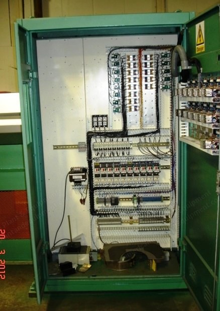 Union, 6 Inch Single Screw Extruder and Reifenhauser 86 Inch Sheet Line, 6 Inch Screw Diameter, 86 Inch Wide, 220 kW