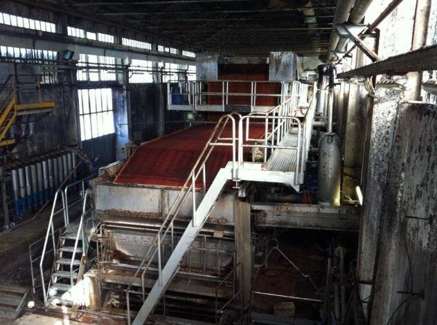 Vat Former Paper Machine, 2600mm Width, 100 TPD Capacity, 2002