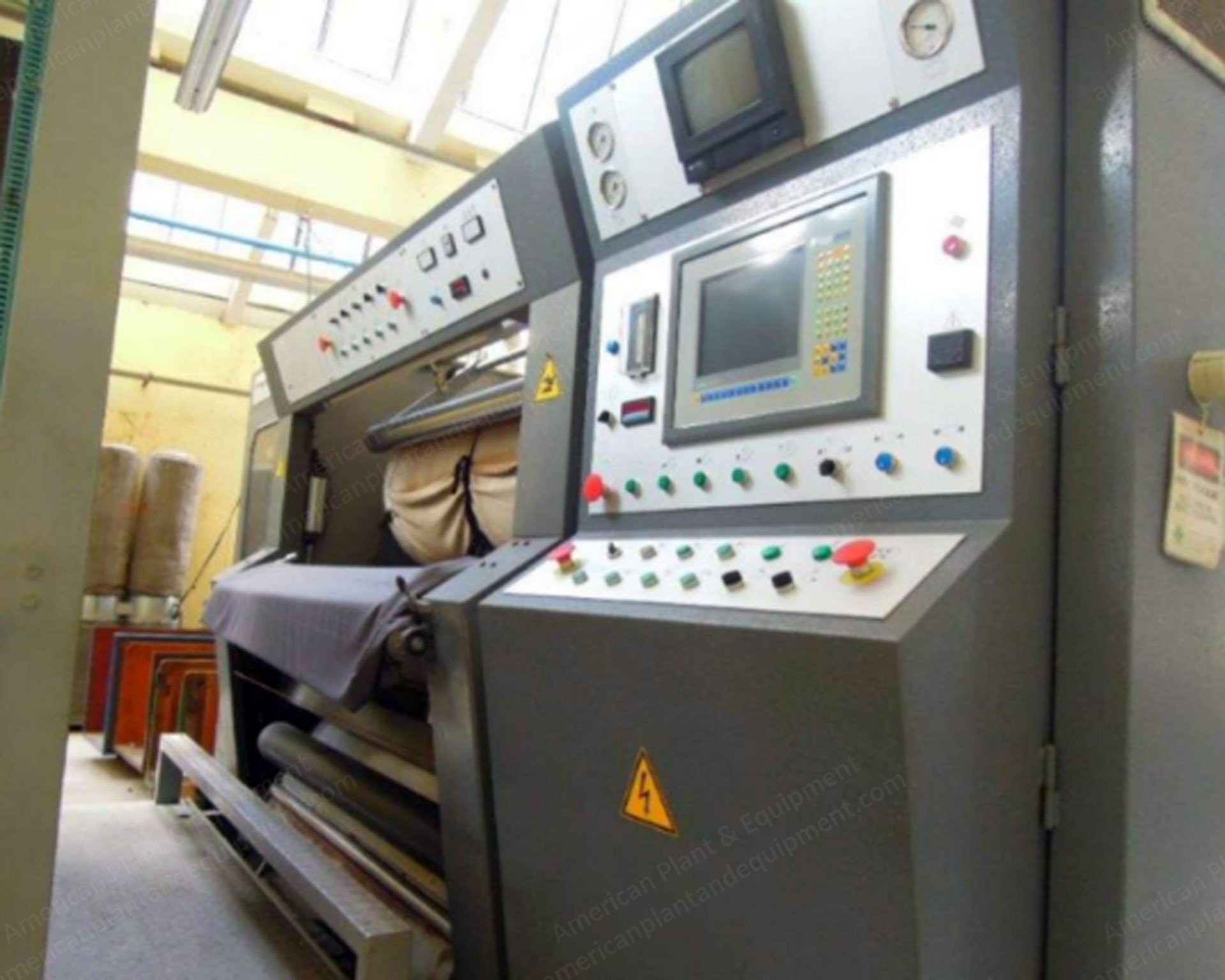 TMT, PF1293, 2002, Batch Decatising Machine, 1800mm Roller Width, 1200mm Autoclave Diameter