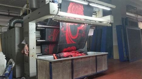 Reggiani, Prima, 2005, 2400mm Width, 15 Colors, Gas Heated Dryer