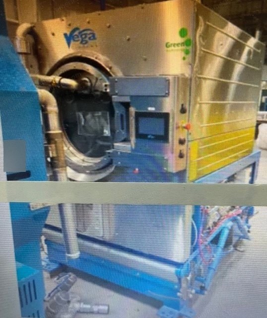 Kannegiesser-Vega, 250lb OP Washer, 2022, 250 lb Capacity, Steam Heated, 20kW