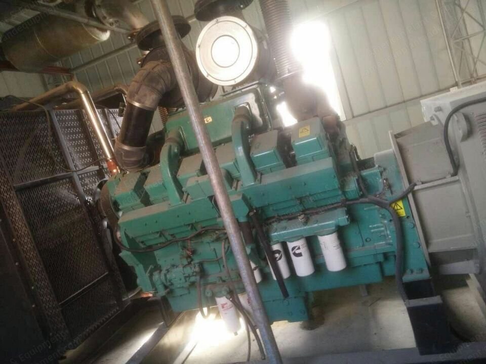 Cummins, KTA38-G2A, 2012, 800 kW, 10500V, 60 Hz