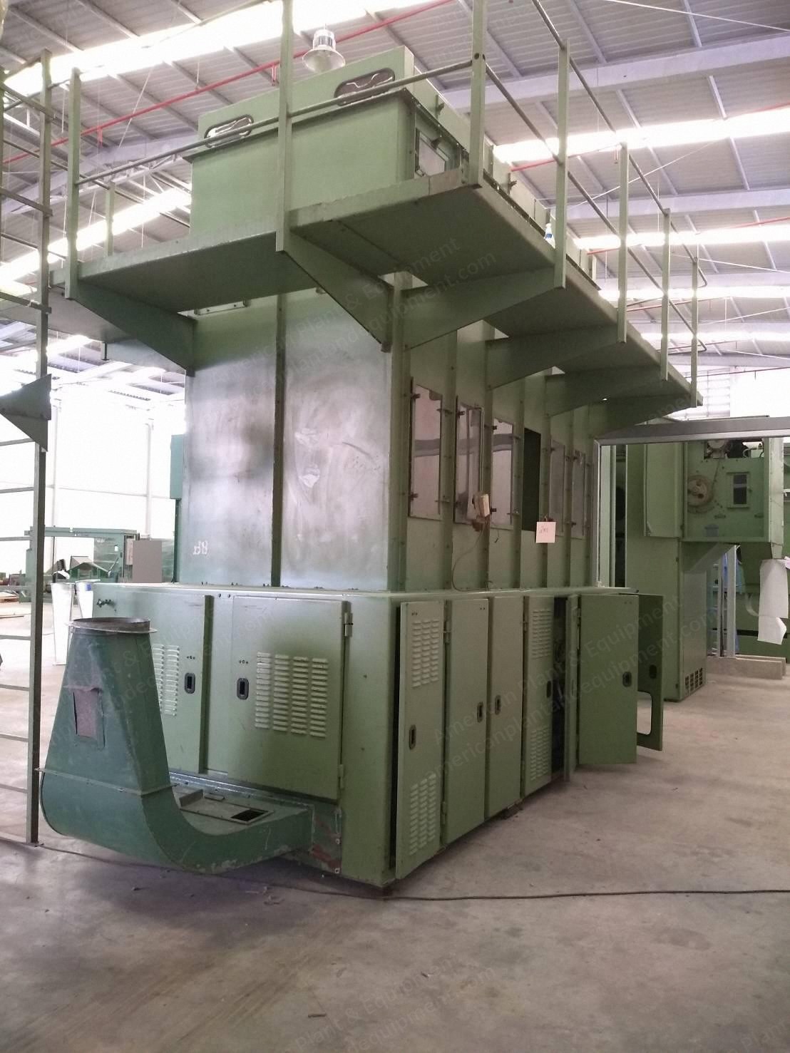 Trutzschler, MPM6/1400, 1995, 1400mm Working Width, 6 Chambers, 1815 kg/h Capacity
